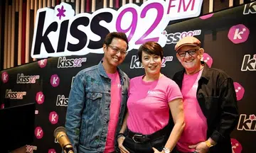Glenn Ong and Flying Dutchman of One FM 91.3's The Big Show move to Kiss92