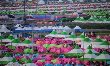 South Korea's heatwave-hit Scout jamboree bracing itself for Typhoon Khanun