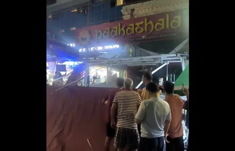 Restaurant near Mustafa Centre explodes, shophouse collapses