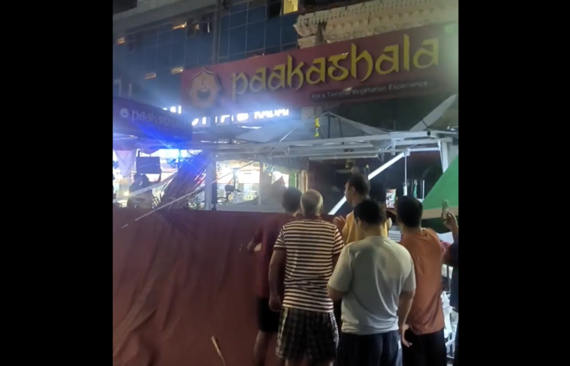 The explosion is believed to have happened at around 1am on Oct 8.