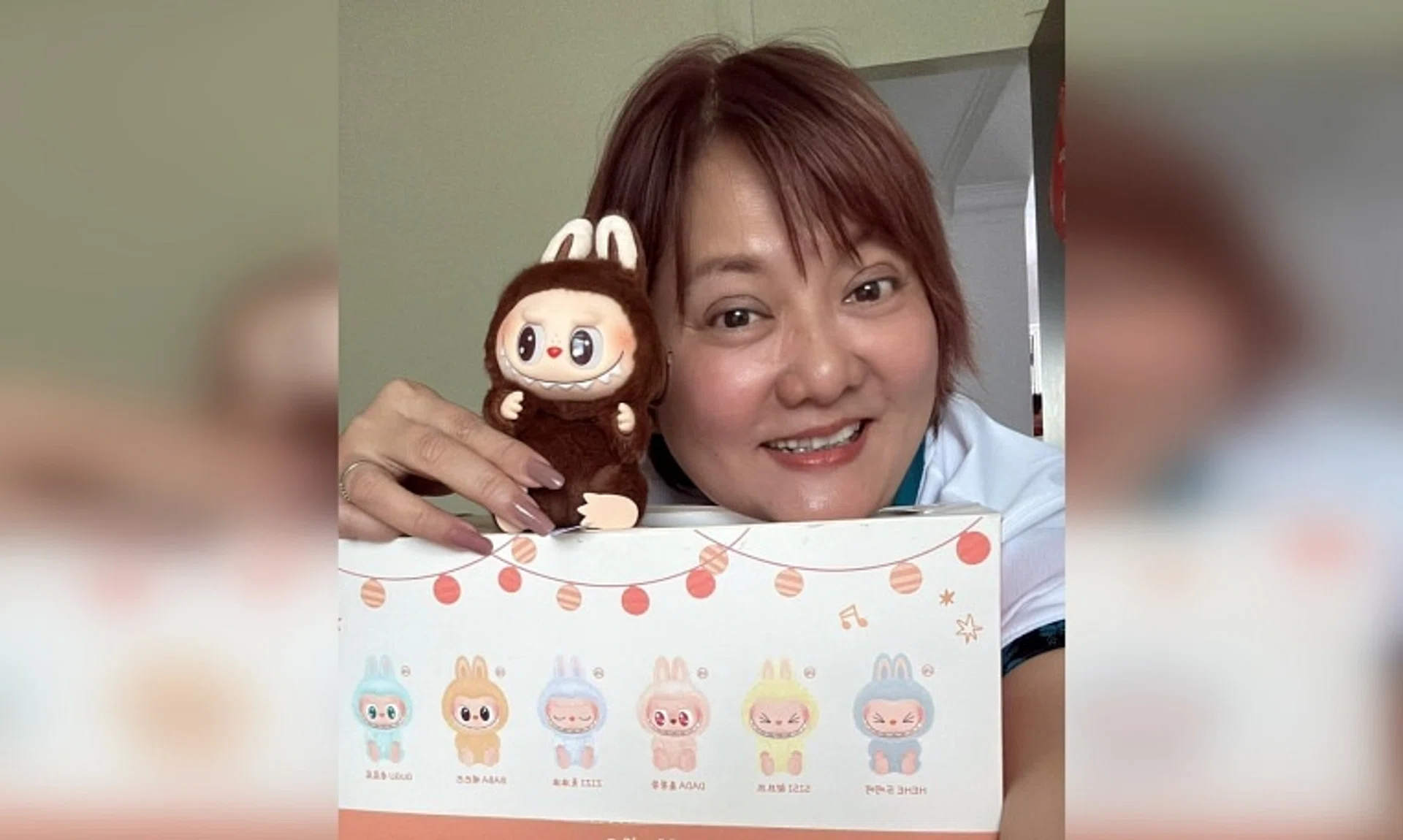 Radio DJ Ye Limei said her Labubu plush toys were bought in Hong Kong.