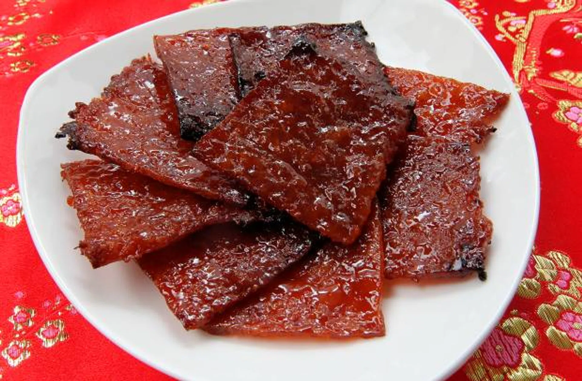 Homemade bak kwa.