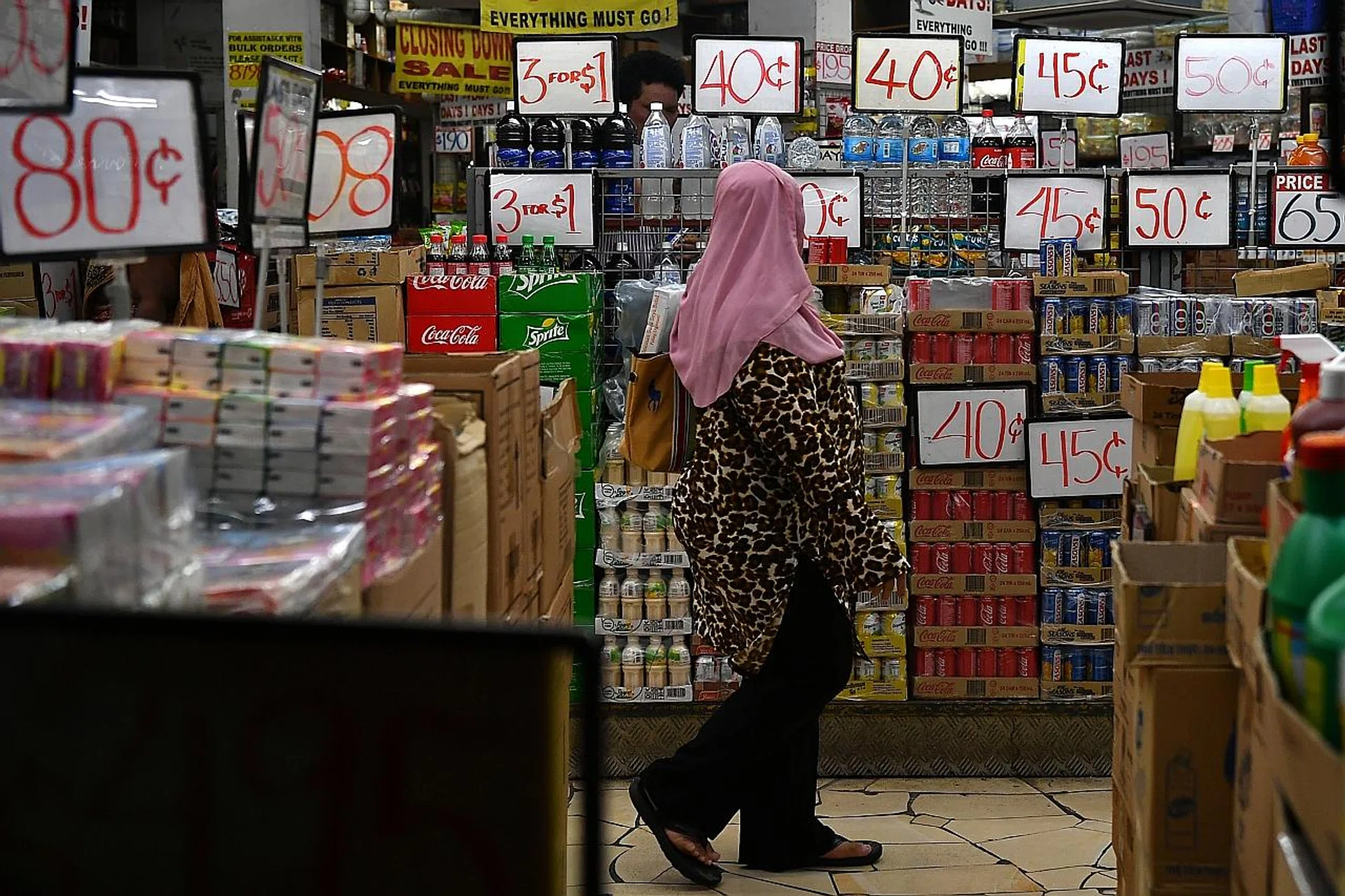 Retail sales slipped 2.2 per cent compared with the same month last year. 