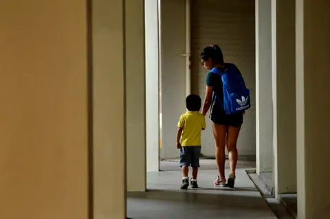 'I wish I could give my son a conventional family'
