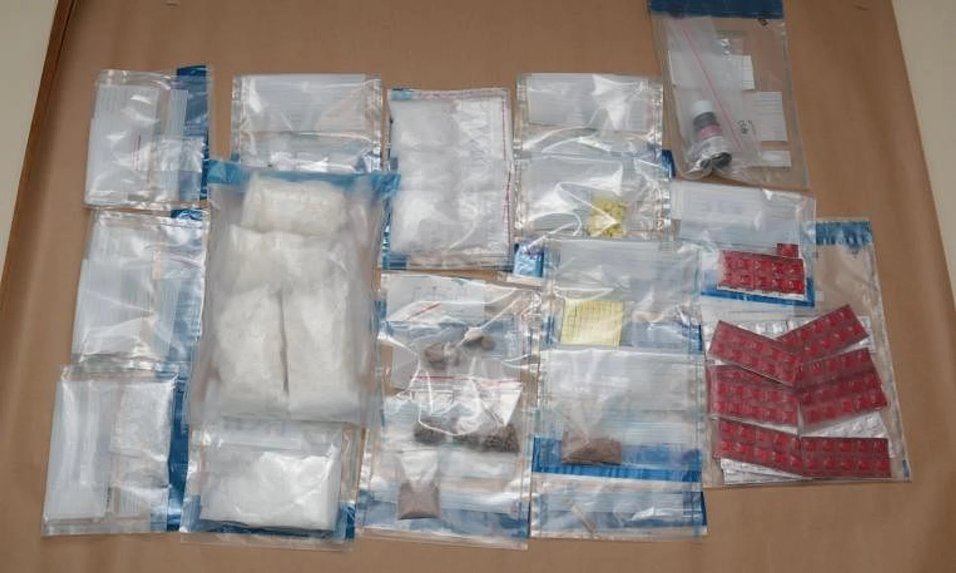 Controlled drugs such as Ice and heroin were seized from a residential unit in Jurong West on Jan 2.