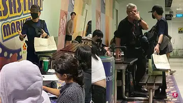 Man berates students for moving bags he used to reserve seat at Our Tampines Hub