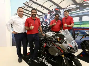 TVS, India's third largest motorcycle producer, now in Ubi