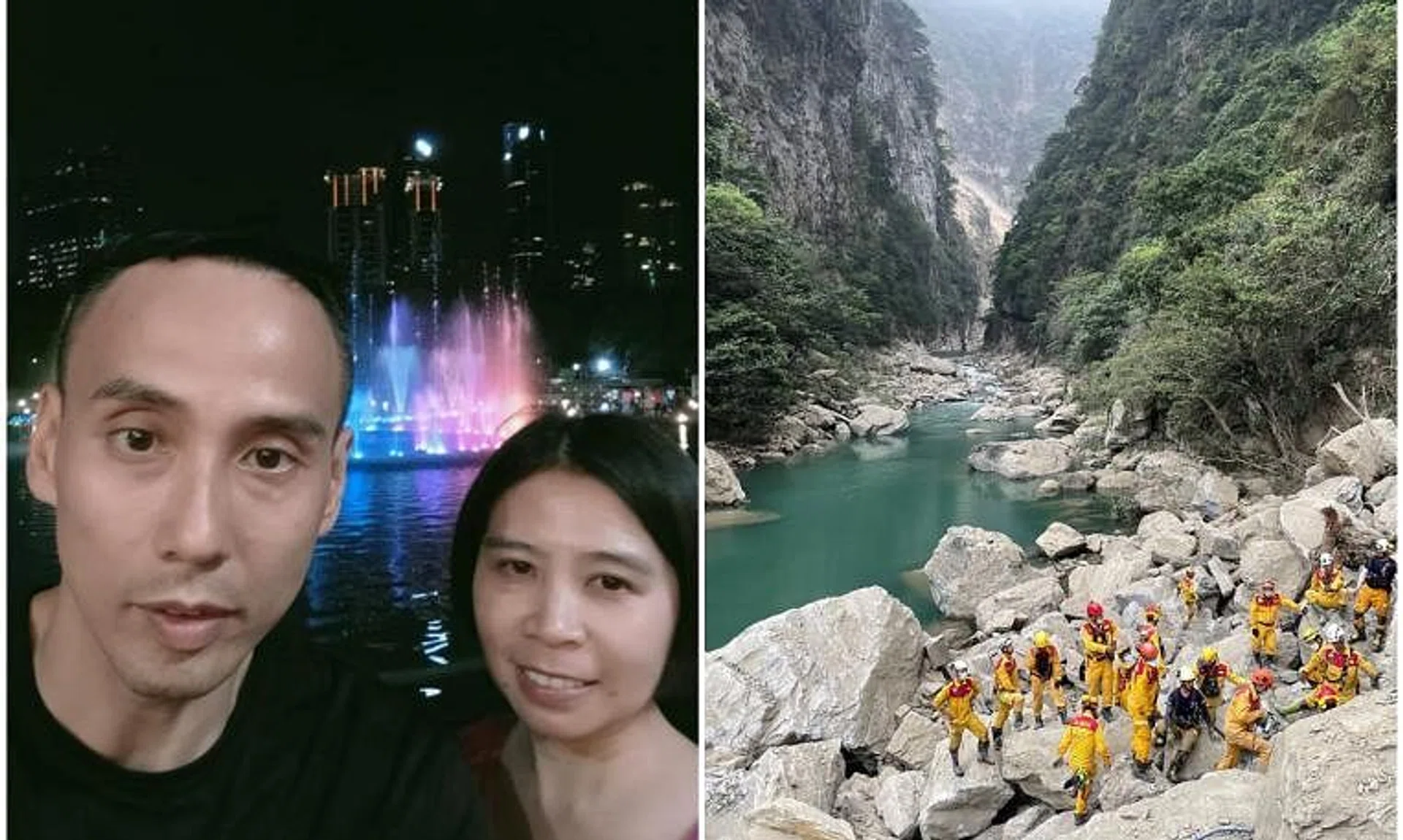 The couple, Neo Siew Choo and Sim Hwee Kok, had boarded Taroko Gorge tour bus 310 at around 6.30am on April 3 but alighted halfway through.