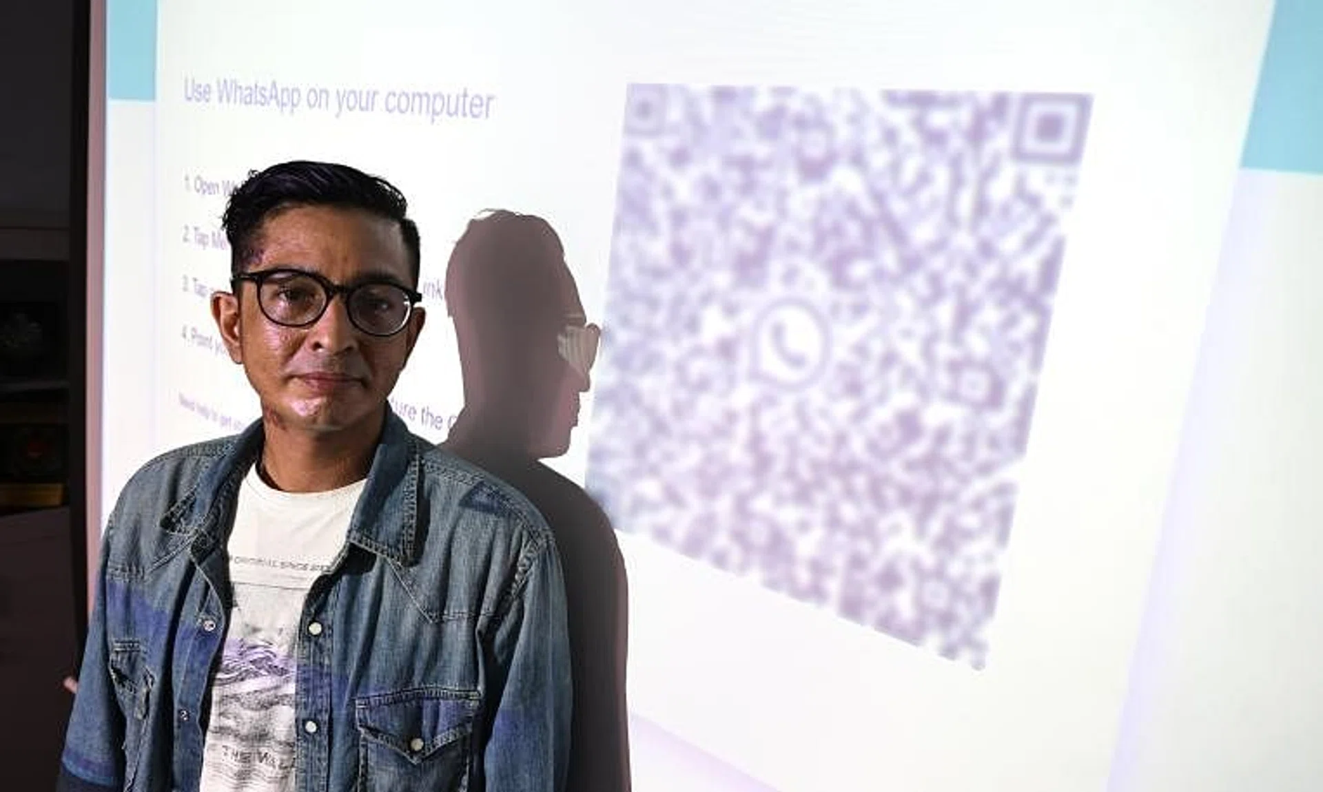 Mr Fidie clicked on the first search result for “WhatsApp Web” on Google, not realising that this was not the official site.