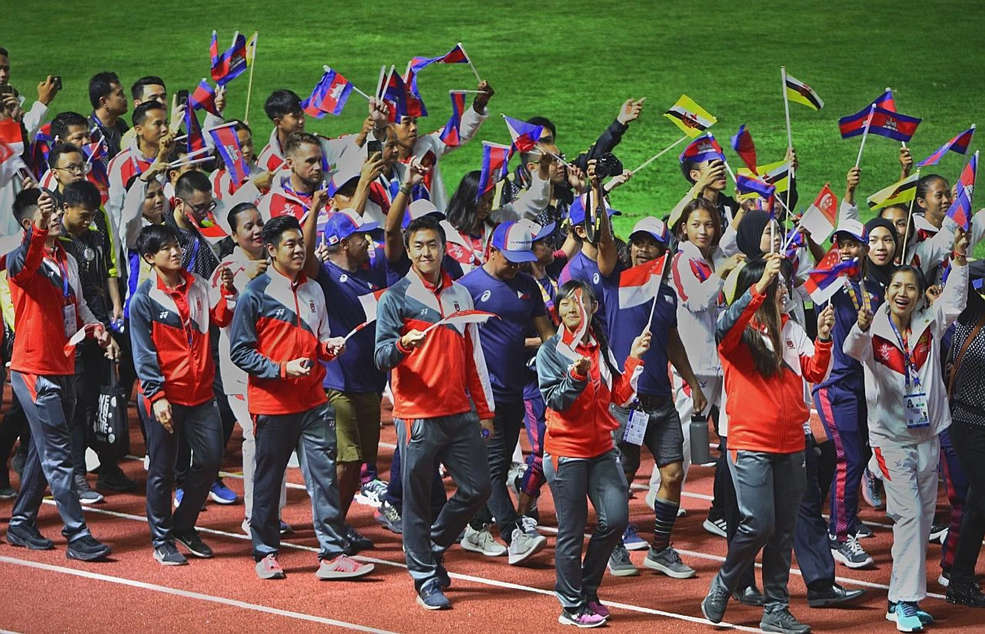 Singapore won 53 gold medals at the last SEA Games in the Philippines in 2019. 