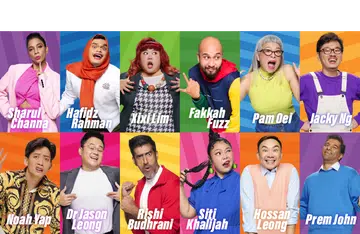 Be entertained by 12 comedians at Happy Ever Laughter