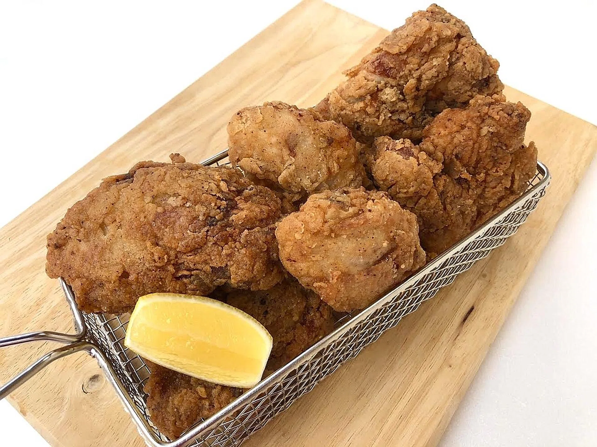 Korean fried chicken that boasts an optimally crispy and deeply satisfying crust. 