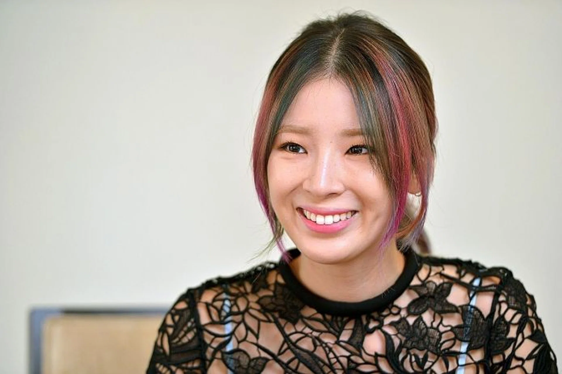 FASHION SENSATION: Korean American Irene Kim at a media cocktail at Amara Sanctuary Resort Sentosa on Monday.