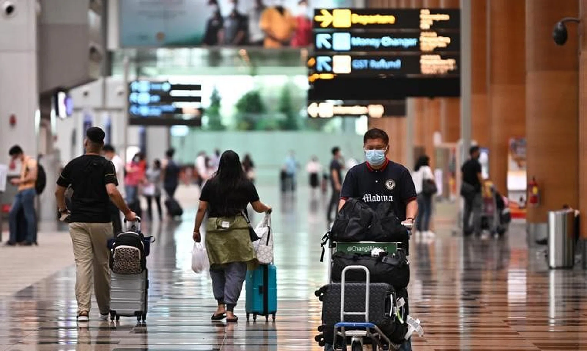 Shoppers will have to register for the Changi Rewards membership programme for GST on their purchases to be absorbed by the retailers.