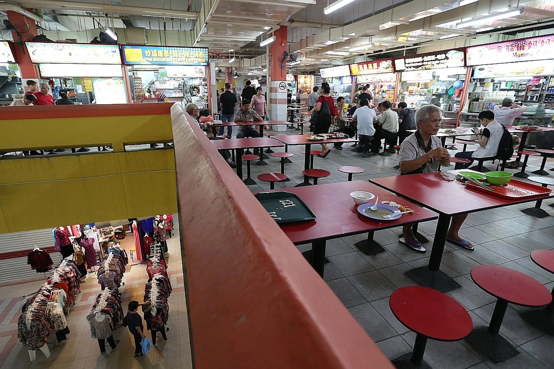 Ageing sewage pipes are the main reason for the renovations of Chinatown Complex. 