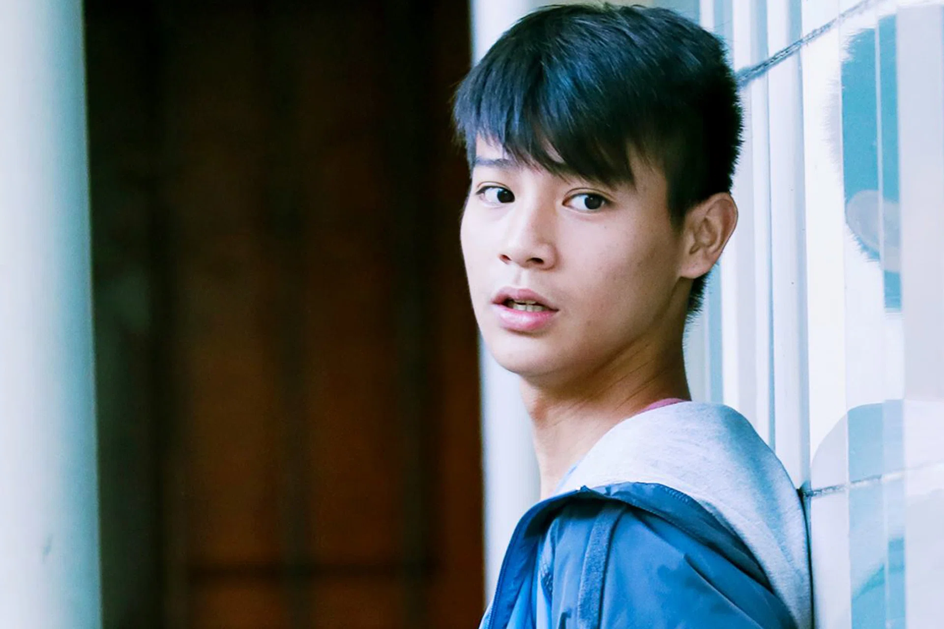 First-time actor Shawn Ho.  