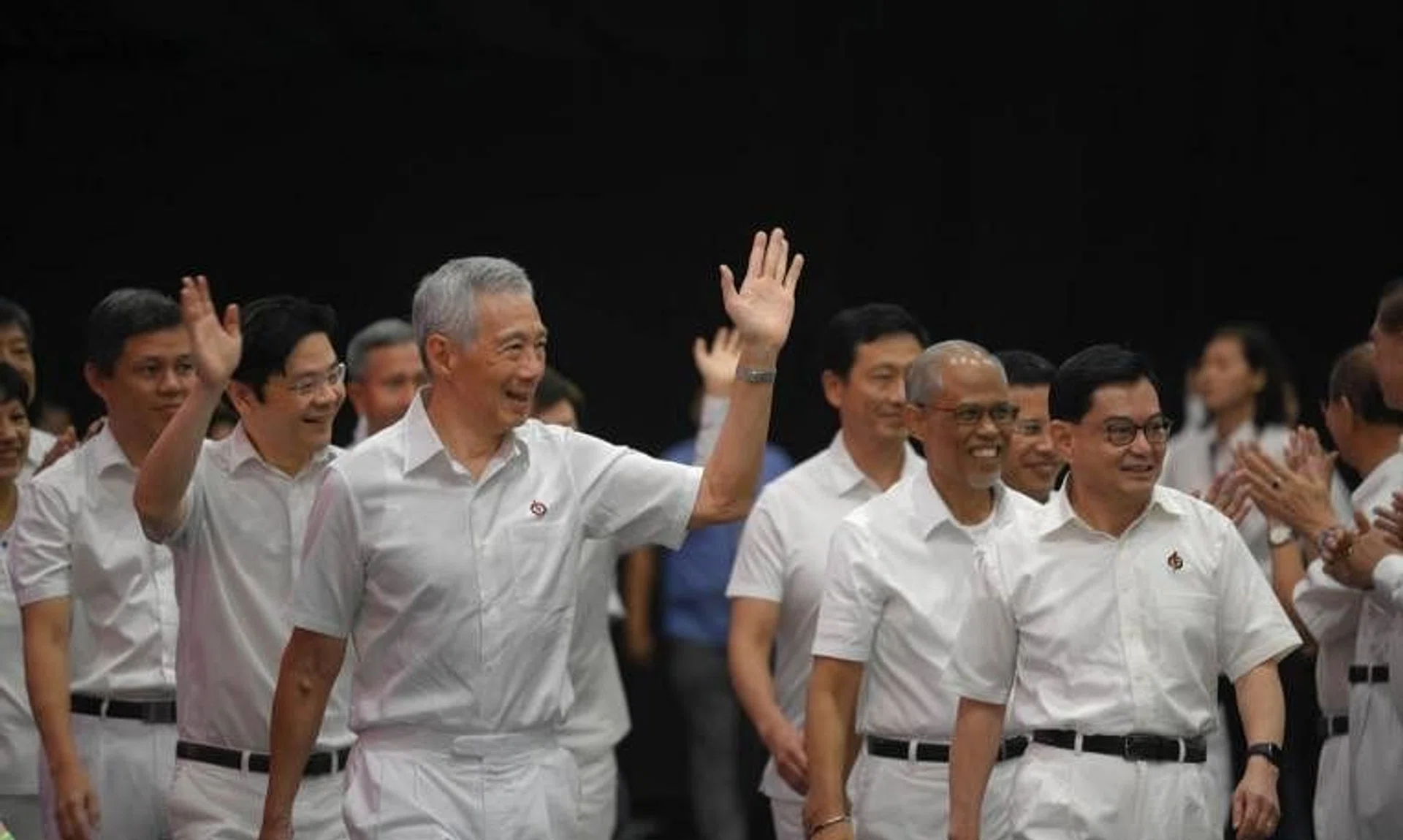 PM Lee noted that the ministers had already chosen Mr Wong to be their leader, a choice endorsed by the PAP MPs.