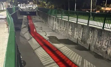 Kembangan canal turns crimson, car wash under scrutiny
