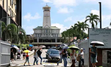 Man found with knife at St Joseph's Church forgot to put it away after job