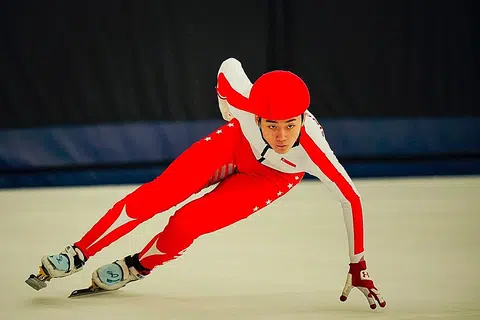 Speed skater Trevor to take another gap year to achieve Olympic dream