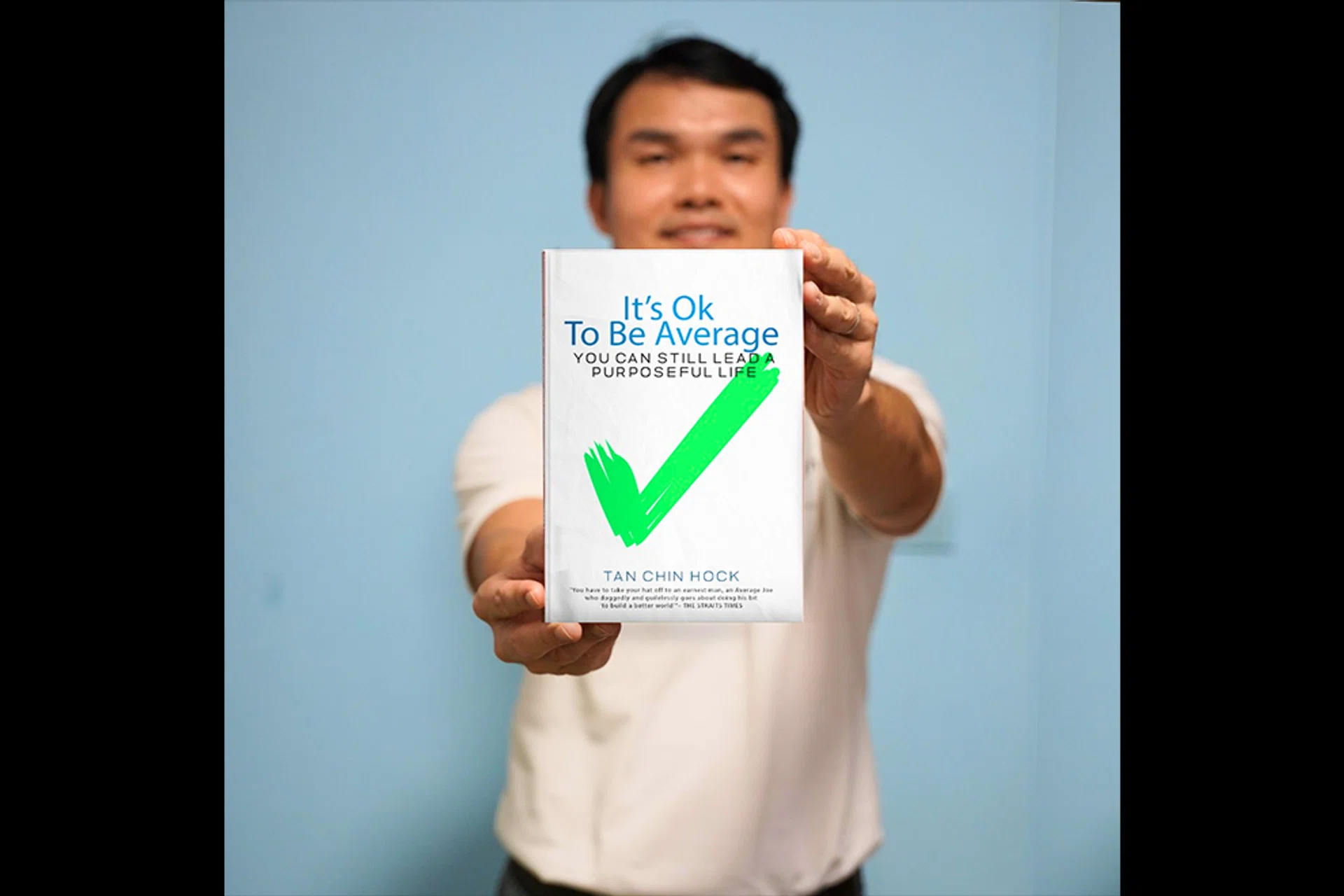 Mr Tan Chin Hock's book It’s Okay To Be Average shares heartfelt lessons on cherishing family, pursuing dreams and finding purpose.