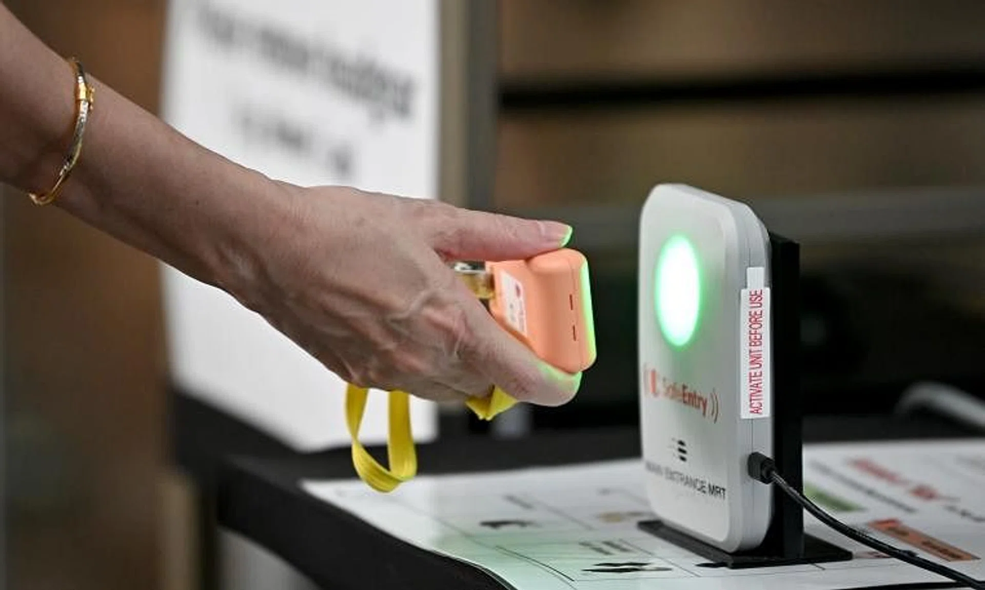 The public can recycle TraceTogether tokens at any three-in-one e-waste bin located across the island.