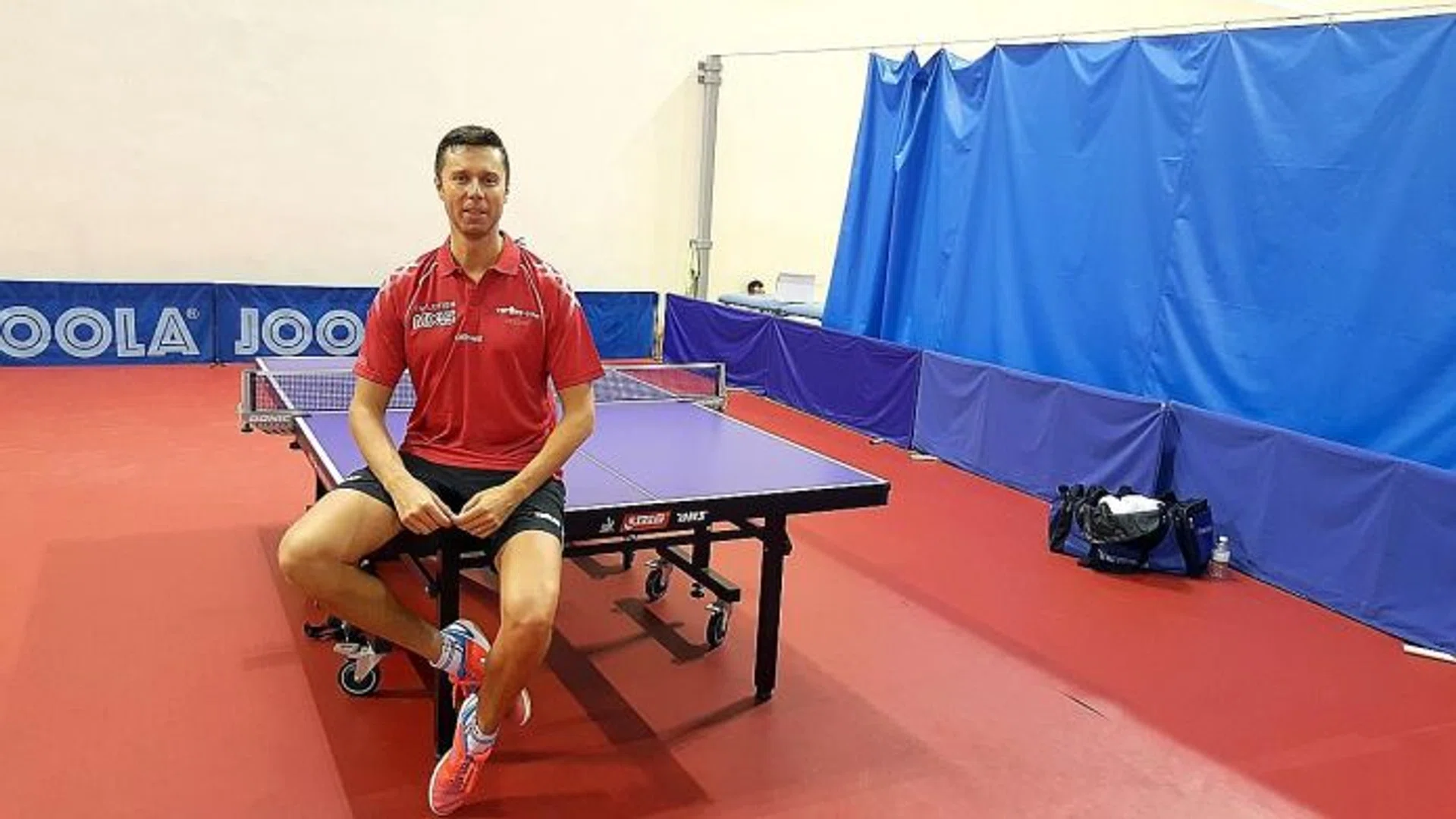 RISING THREAT: Former world No. 1 table tennis veteran Vladimir Samsonov (above) reckons the Japanese can threaten China's dominance in the sport.