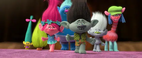 Win Trolls movie collectibles
