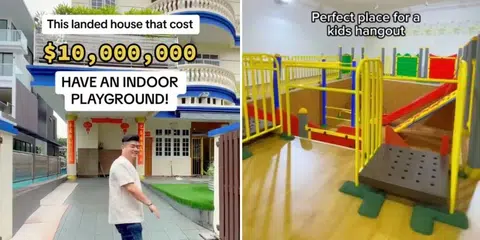 Priceless fun at indoor playground in $10 million house