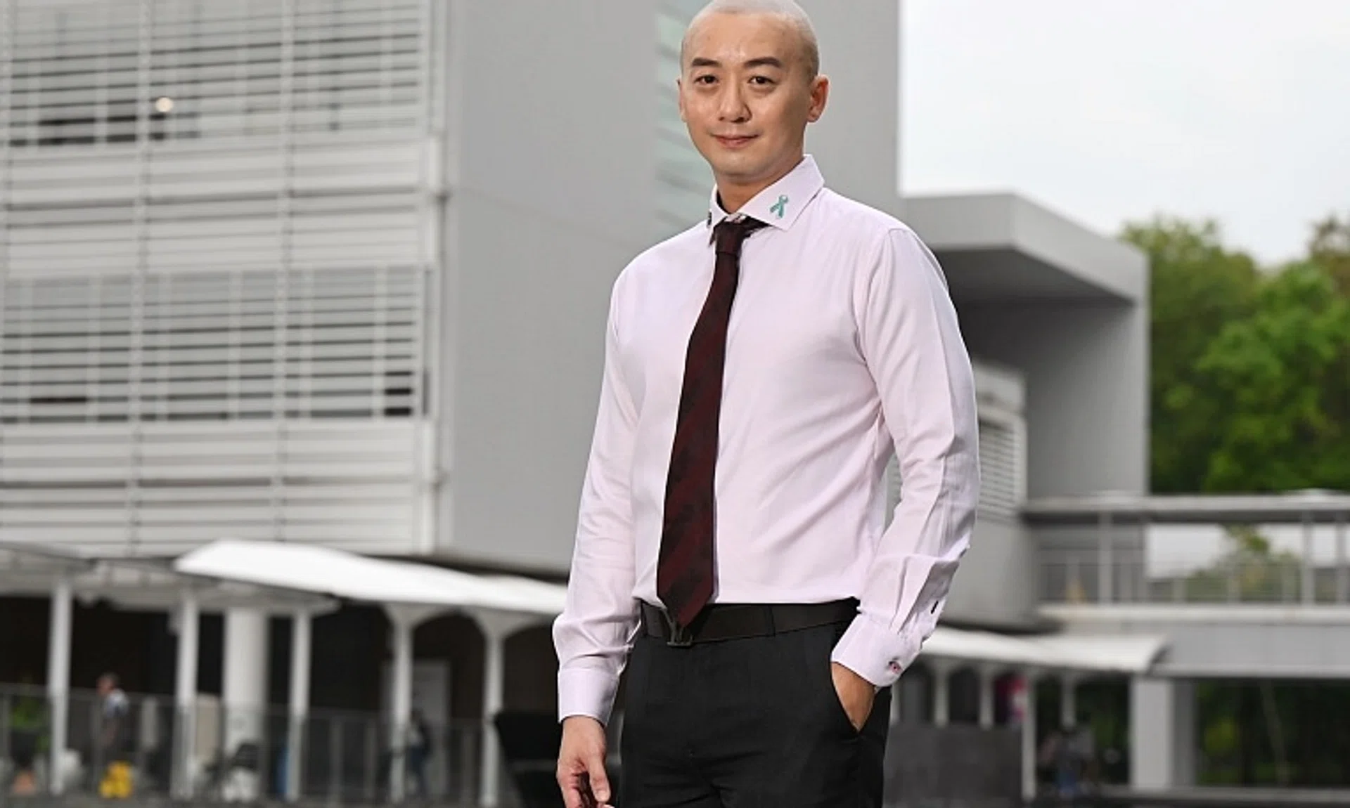 Assistant Superintendent (2) Larry Tay received a long service award at the Ministry of Home Affairs National Day Awards Investiture 2024. 