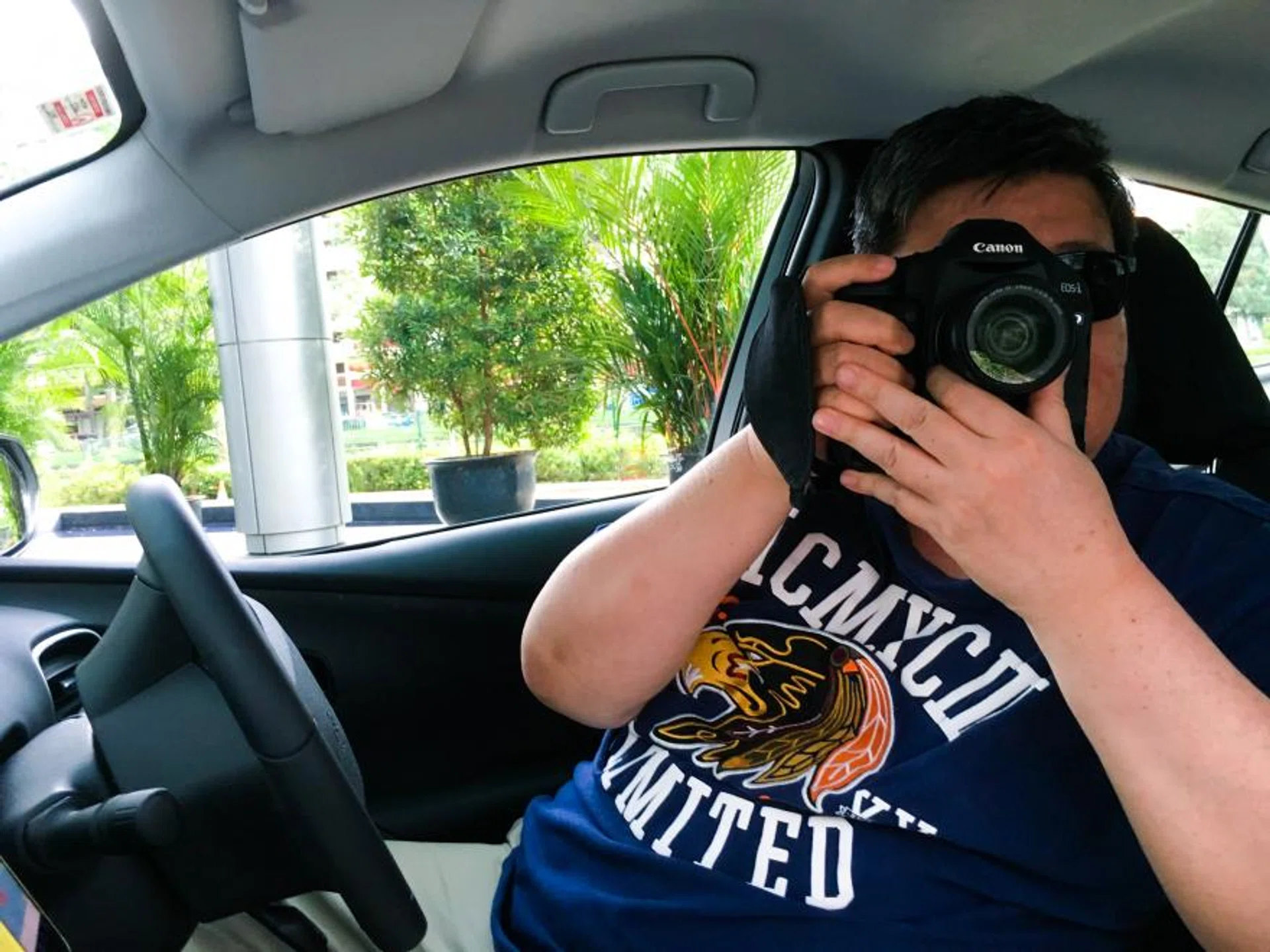 Ubergrapher, known to others as Maverick, enjoys conversations with his Uber passengers. He snaps photos of them and posts them on his Instagram page.