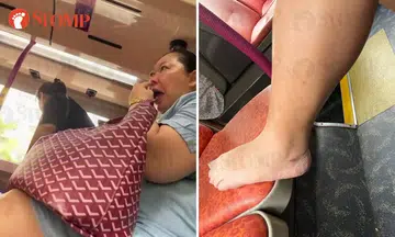 This woman is quite possibly the worst commuter to be seated next to