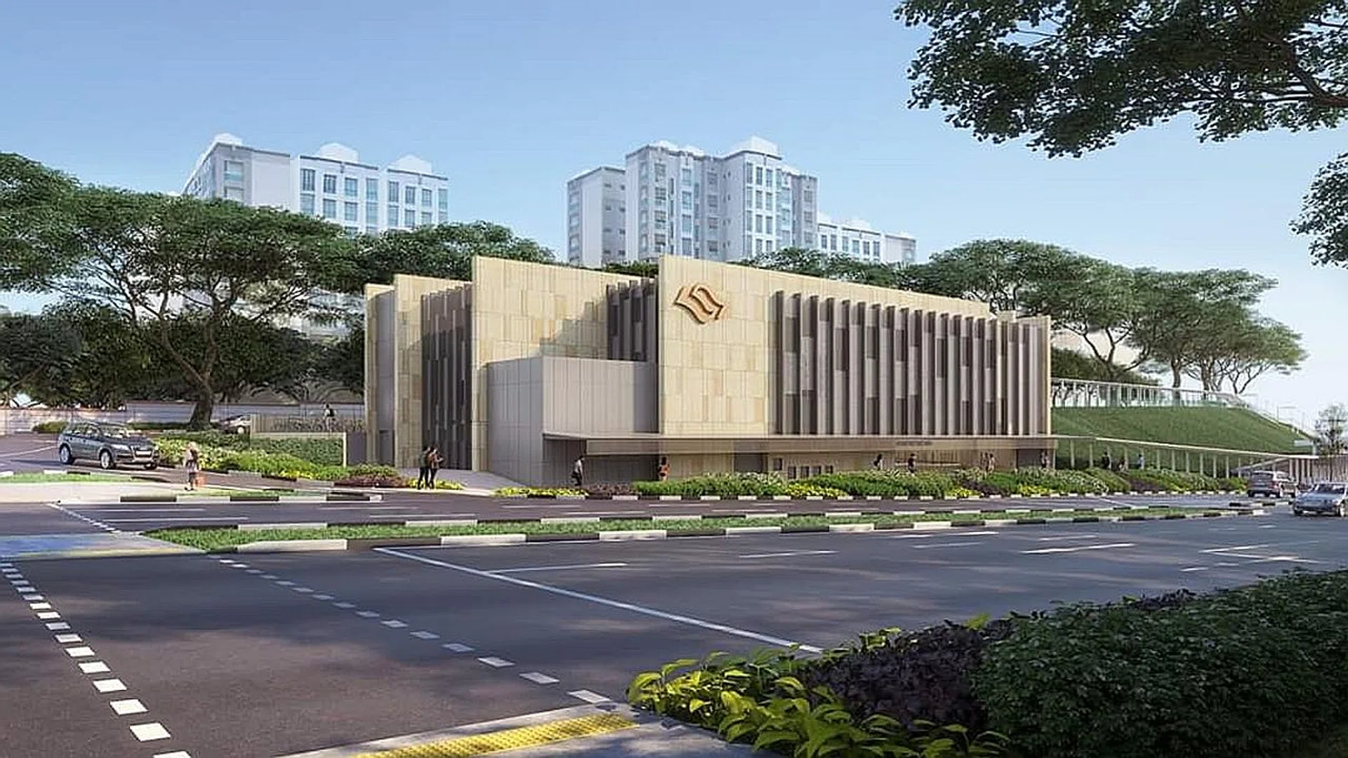 An artist's impression of Hume MRT station. The proposed station on the Downtown Line could be up and running earlier than its official target of 2025.