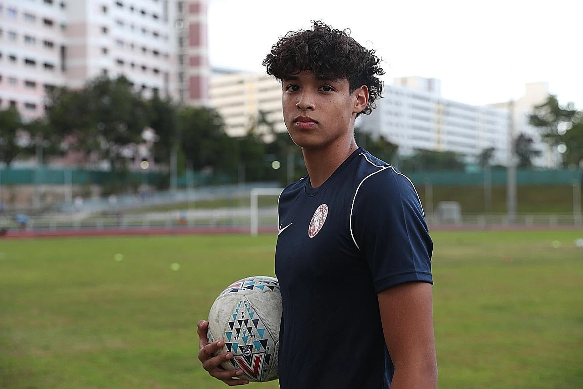 Young Lions midfielder Ilhan Fandi.  