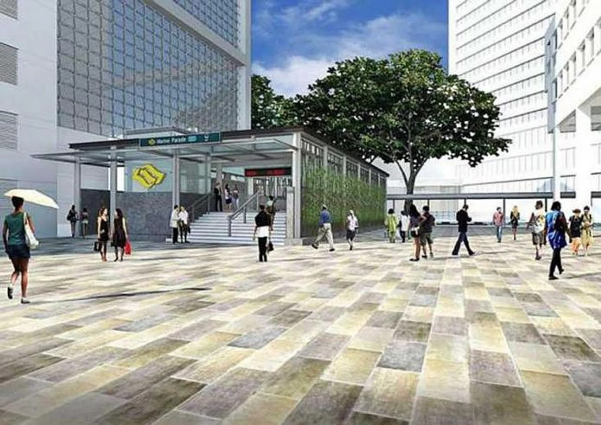 NEW:  The Marine Parade station is slated for completion in 2023.