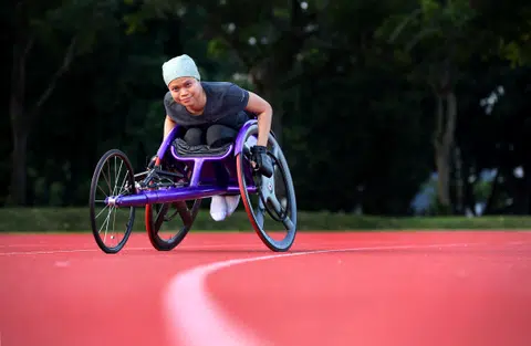 How S R Nathan helped a Paralympian get a new wheelchair