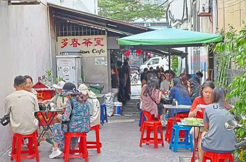 When in Penang, eat like a local - in back lanes and old coffee shops