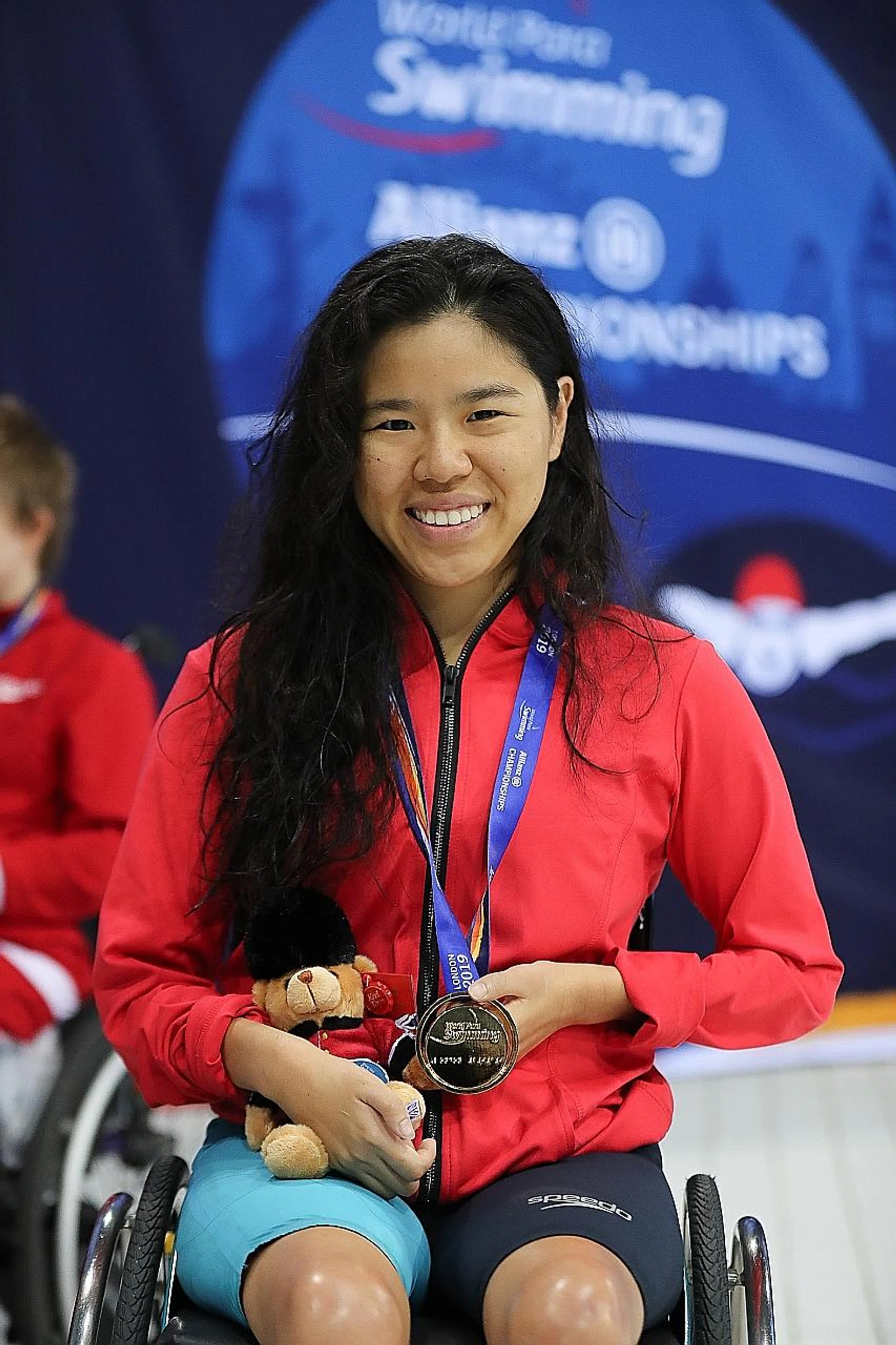 Singapore para-swimmer Yip Pin Xiu will be eyeing another gold when she competes in her pet event - the 50m backstroke today. 