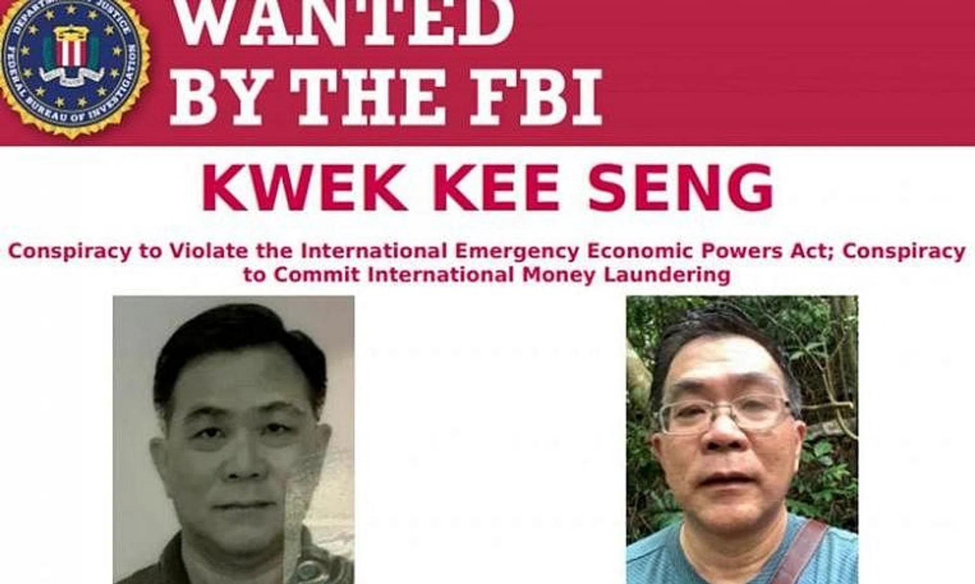 Businessman Kwek Kee Seng is accused of violating sanctions on North Korea.