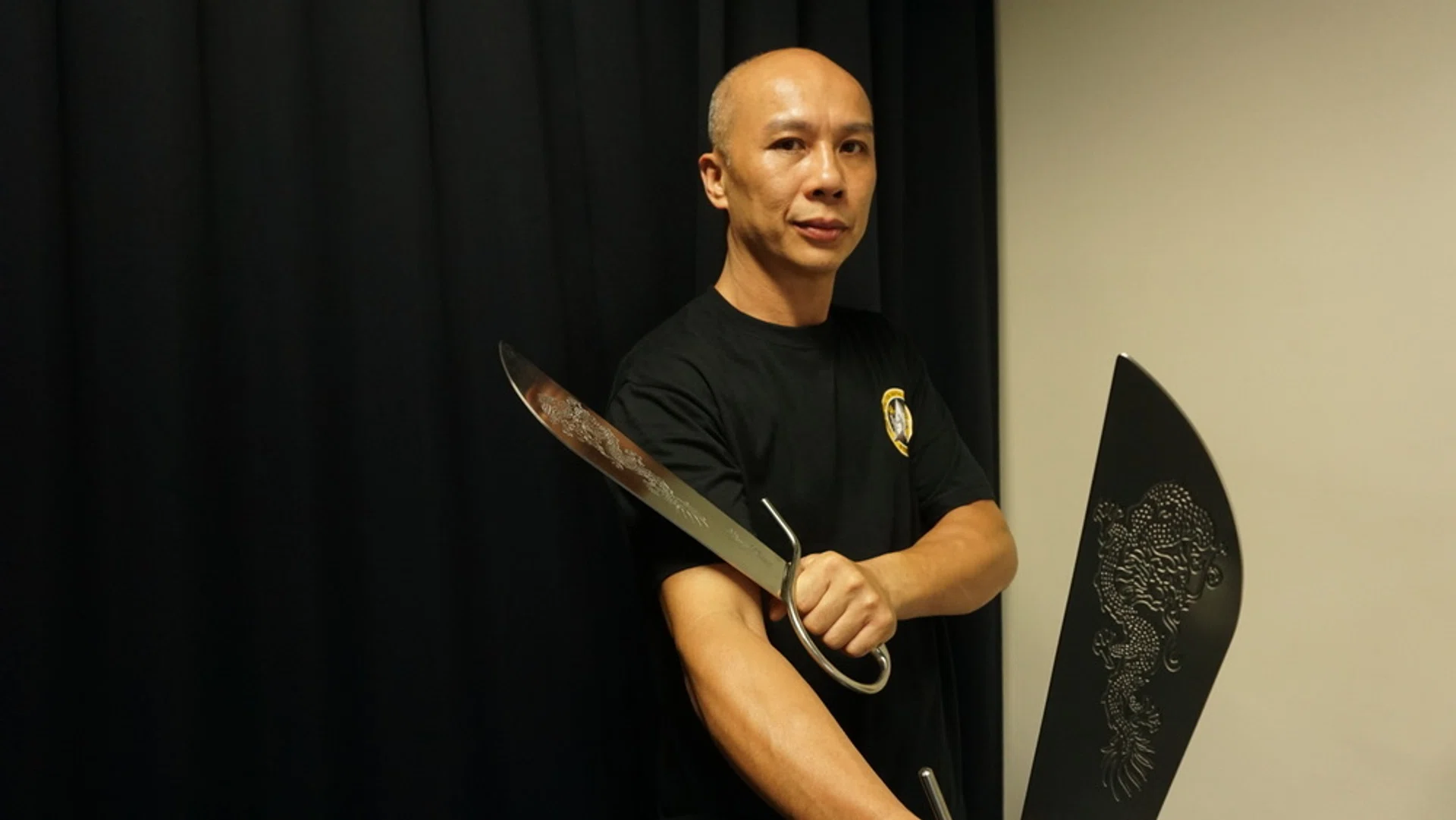 Wing Chun master, Dennis Lee.