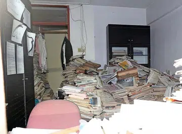 He once broke open window to get into flat