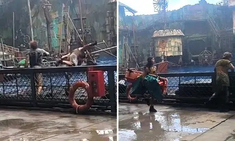 WaterWorld show at Universal Studios stopped when performer experiences 'minor discomfort'