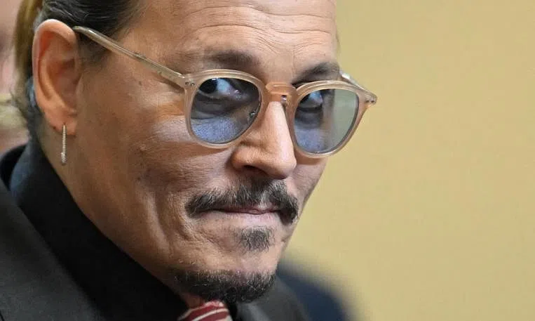 Johnny Depp seen at..., Latest Entertainment News - The New Paper