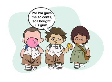 The gum that made us cool kids with 'tattoo'