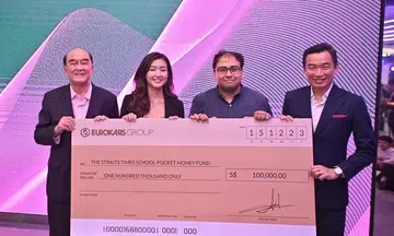 ST School Pocket Money Fund receives $100k donation from Eurokars