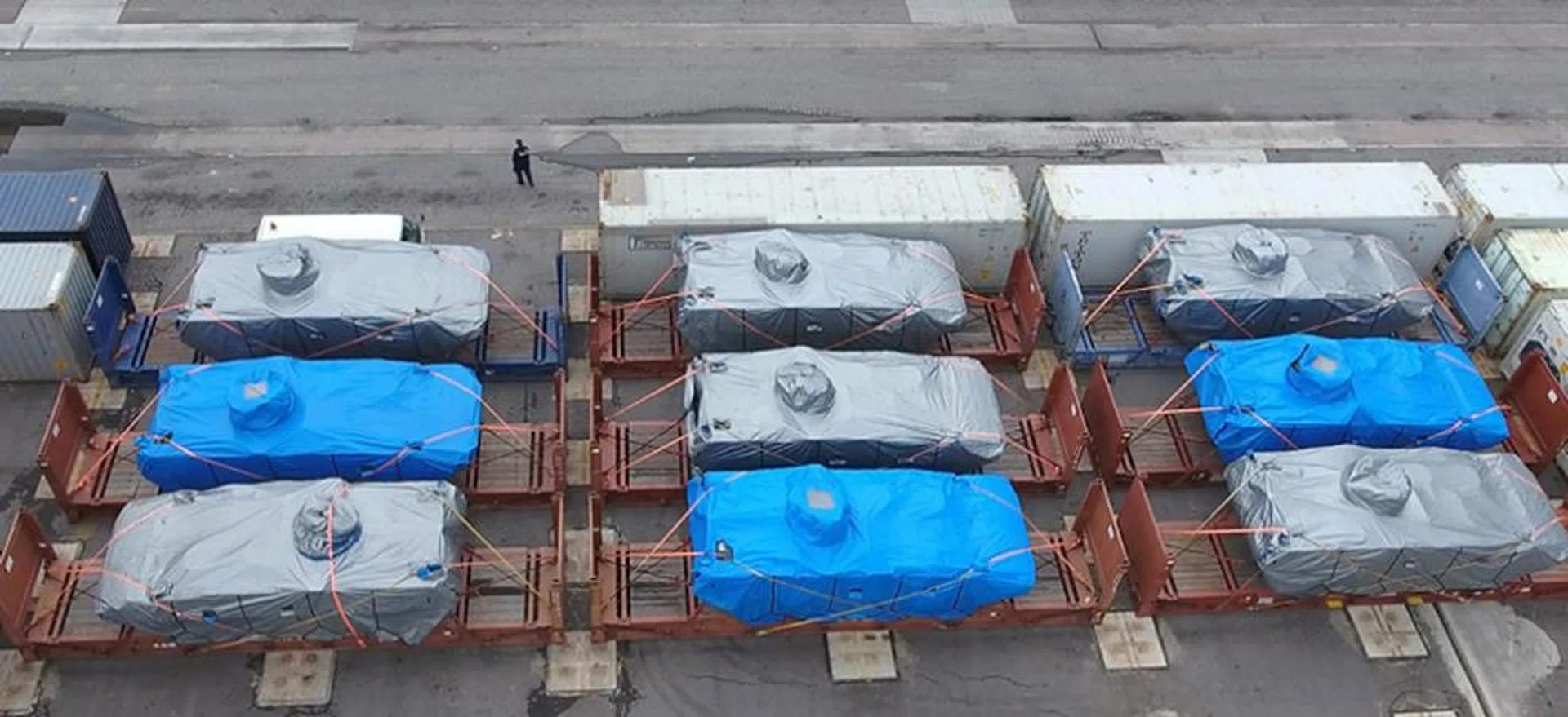 Nine Singapore Armed Forces (SAF) Terrex infantry carrier vehicles, allegedly en route from Taiwan to Singapore, were seized in Hong Kong on Nov 23.