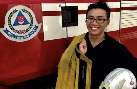 SCDF officer dies after fighting fire onboard vessel