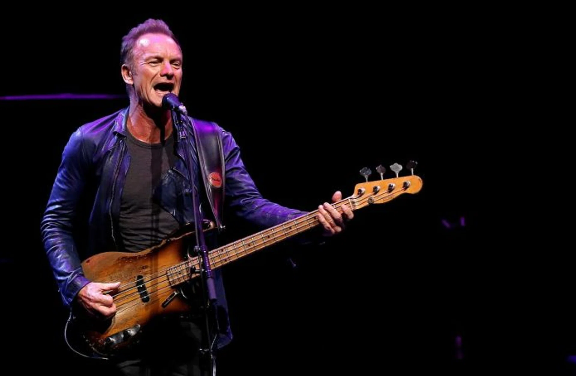 SO LONELY: Sting is on his own for his upcoming album 57th & 9th.