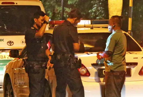 Woman found on road after heated argument