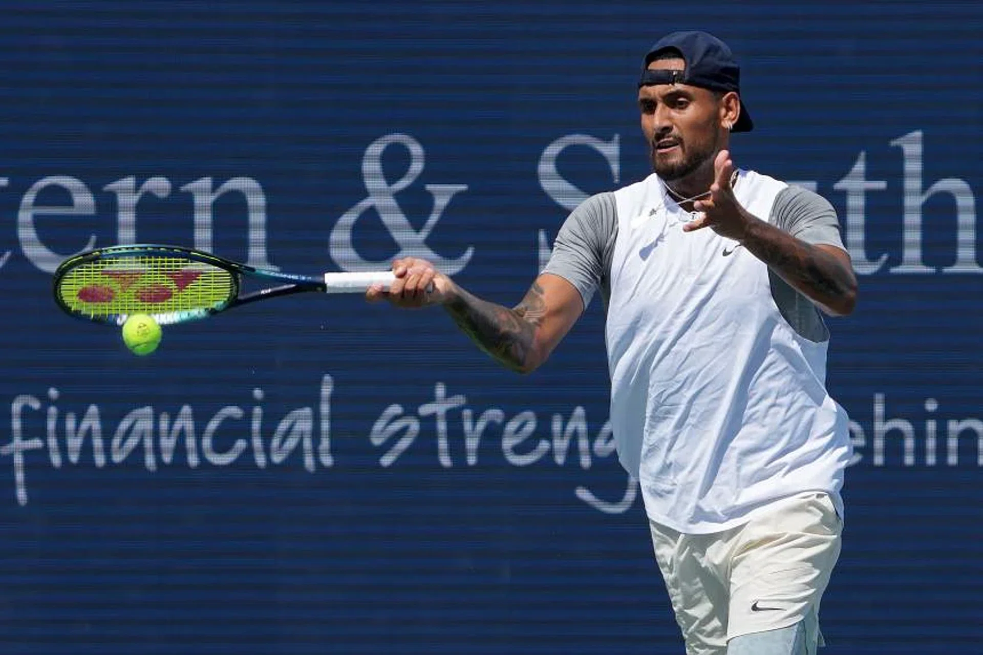 Nick Kyrgios did not appear for the initial hearing, and details of the charge have not yet been disclosed. 
